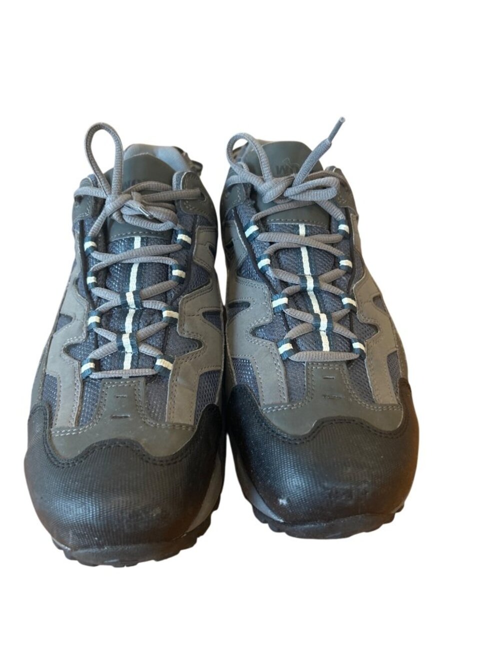 Worx Red Wing Safety Toe Work Shoes Sneakers Gray Blue Men's 14W2 EH Lightweight - Picture 3 of 11